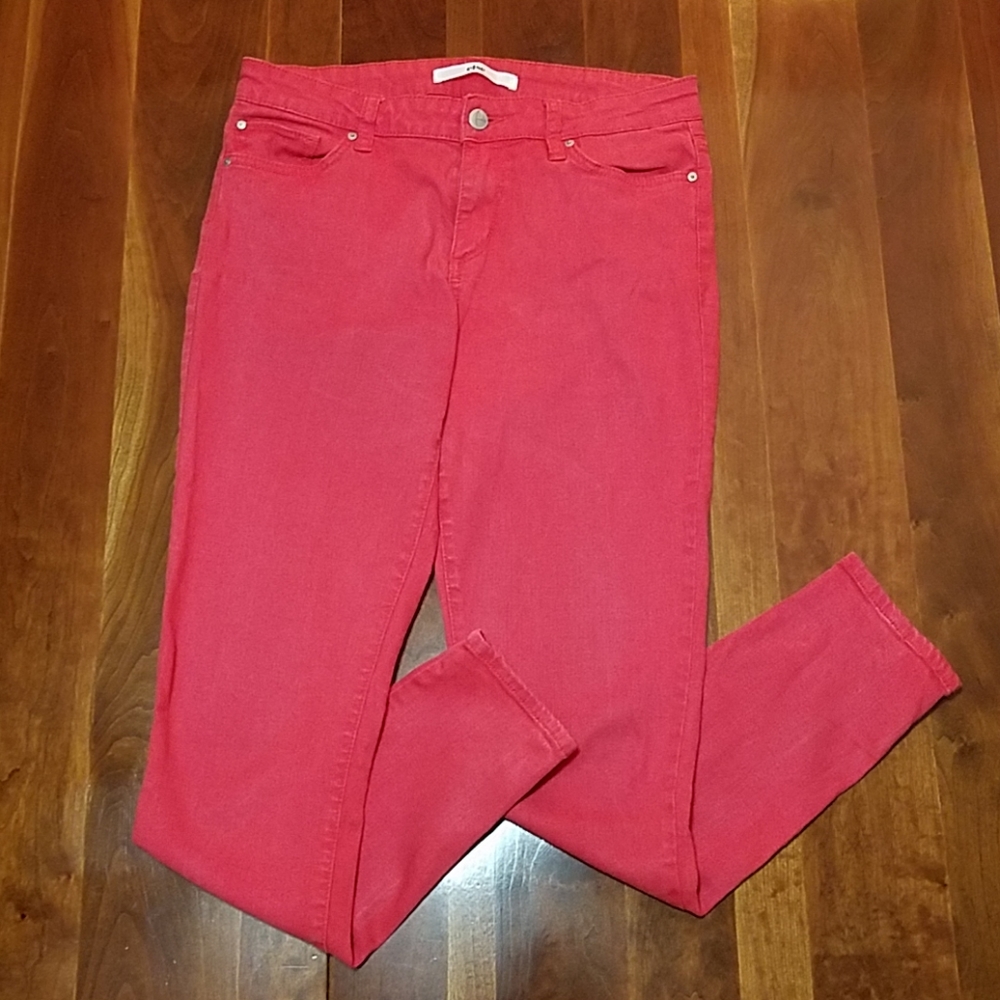 Else red skinny jeans